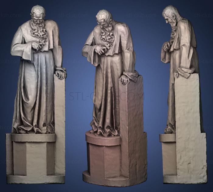 3D model Andrey Sheptytsky (STL)